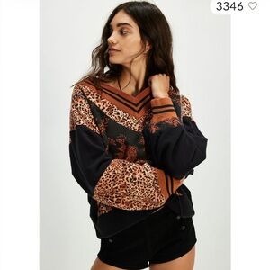 Free People Lucy Sweatshirt NWT
